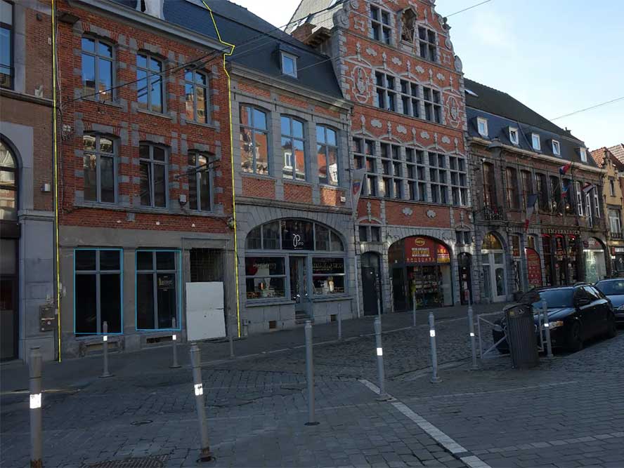 A LOUER – Surface commerciale, rue des Maux | Tournai